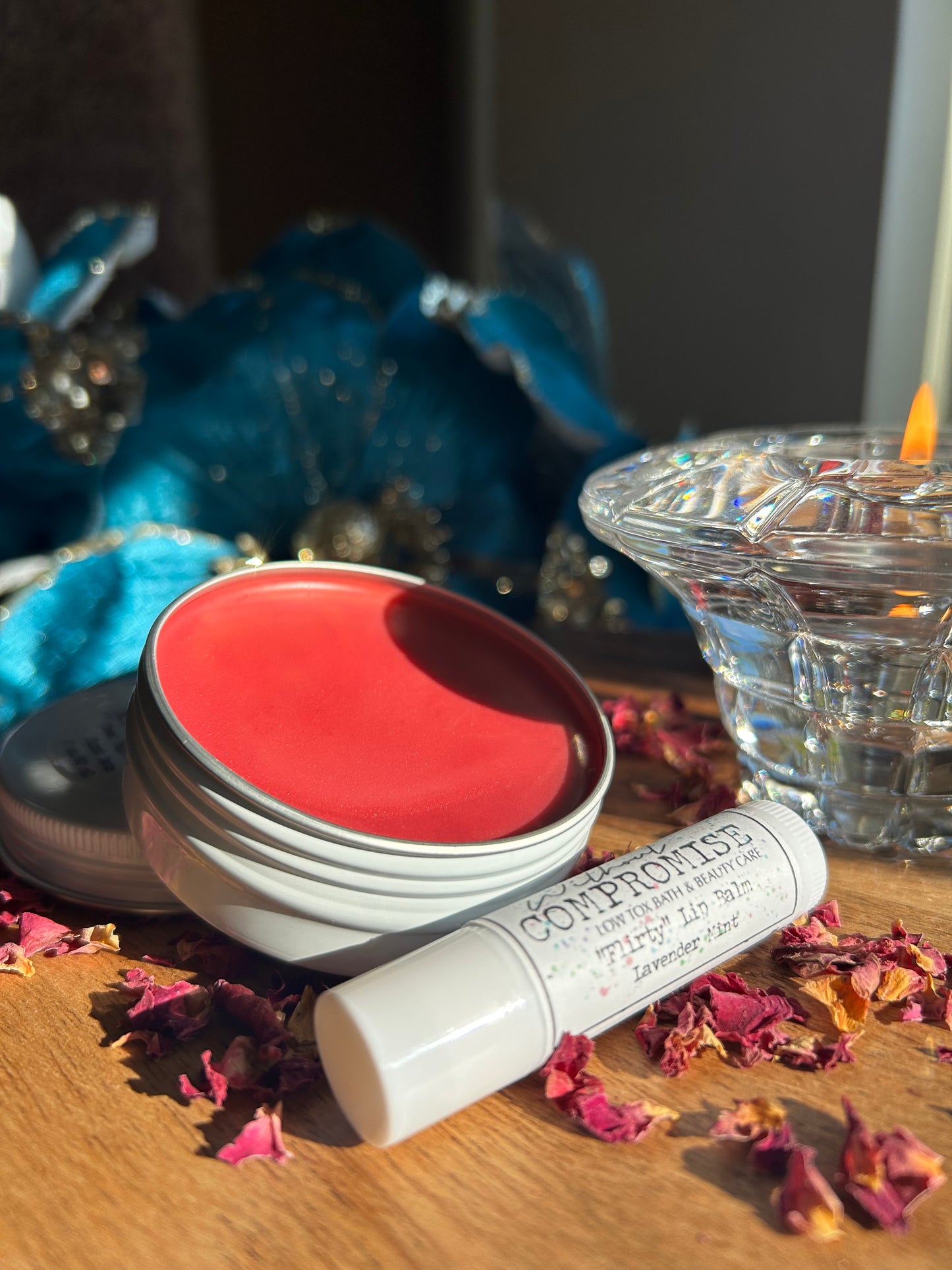 “First Date” Tinted Tallow cheek moisturizer gift set