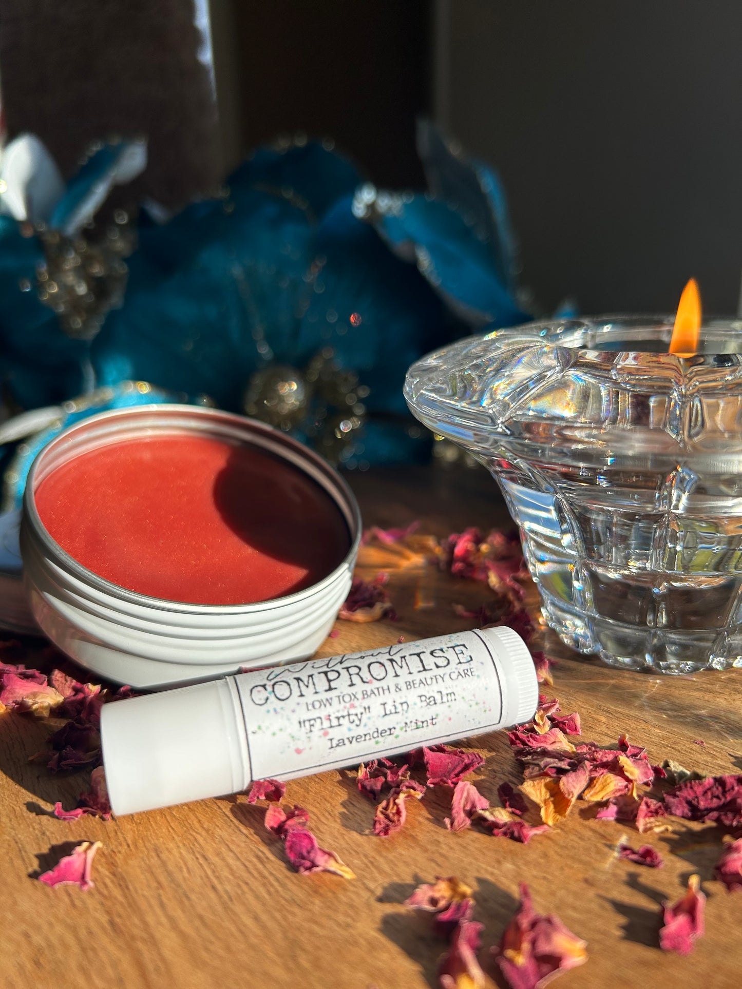 “Wallflower” Tinted Tallow cheek moisturizer gift set